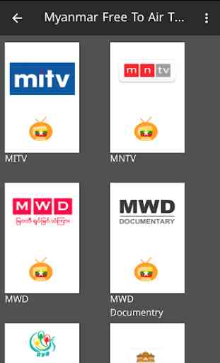 MyanTV - Live TV and Video Player 3