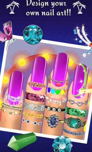 Nail Art Designs - Nail Manicure Games for Girls 1