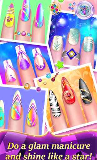 Nail Art Makeover: Manicure Design Game 1
