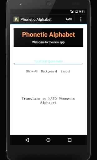 NATO Phonetic Alphabet 1