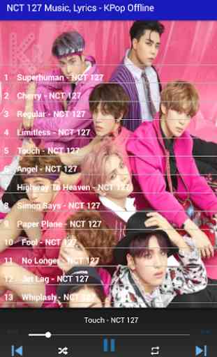 NCT 127 Music, Lyrics - KPop Offline 2