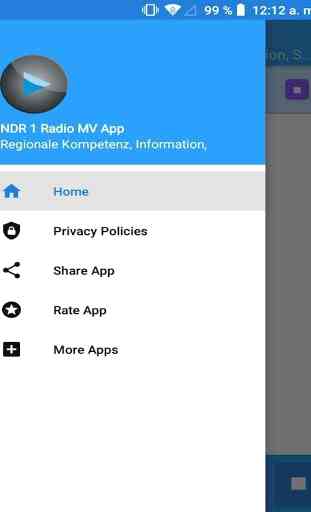 NDR 1 Radio MV App DE Free Online 2