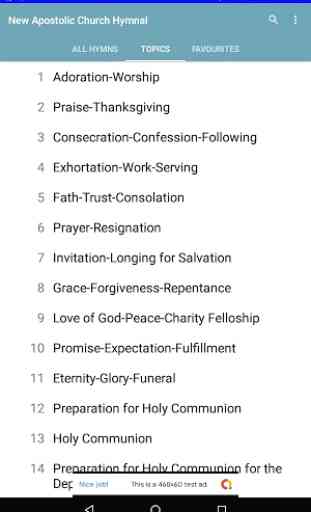 New Apostolic Church Hymnal 2