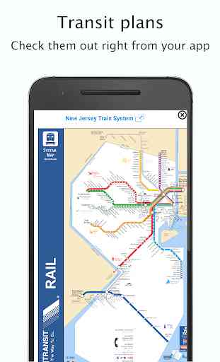 New Jersey Transport: Offline NJ departures & maps 2