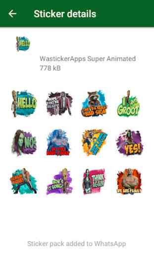 ☆ New Super Heroes Stickers (WAStickerApps) 3