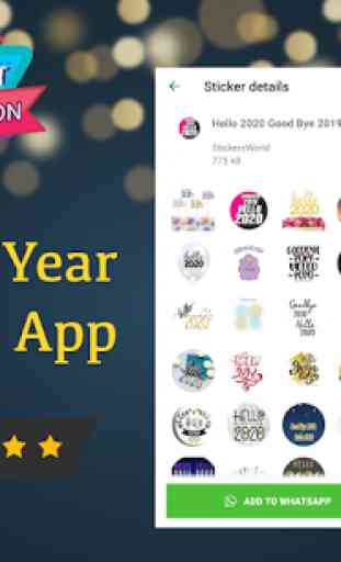 New Year Stickers for WhatsApp 1