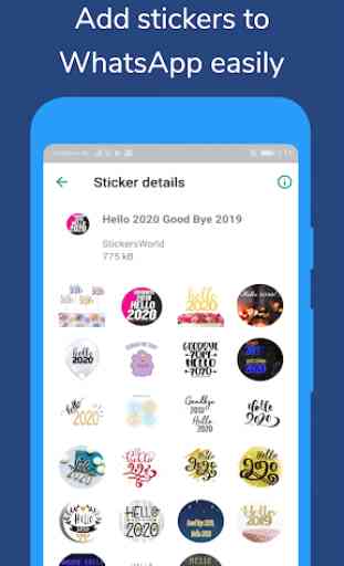 New Year Stickers for WhatsApp 3