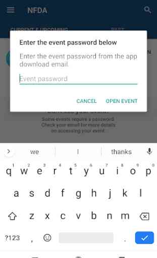 NFDA Events App 2