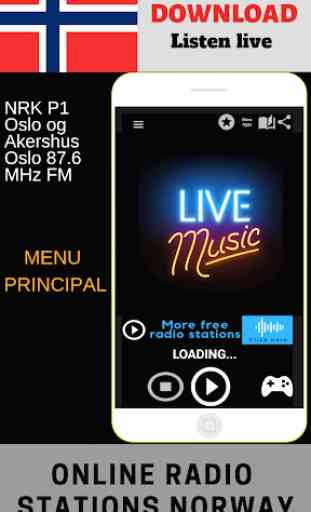NRK Radio P1  87.6 FM Free Online 3