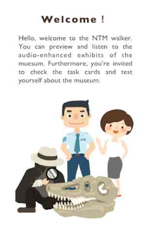 NTM walker - audio guide of National Taiwan Museum 1