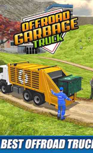 Offroad Garbage Truck: Dump Truck Driving Games 3