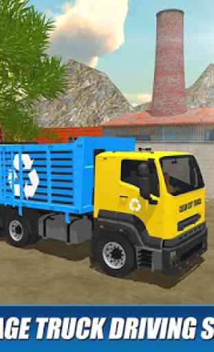Offroad Garbage Truck: Dump Truck Driving Games 4