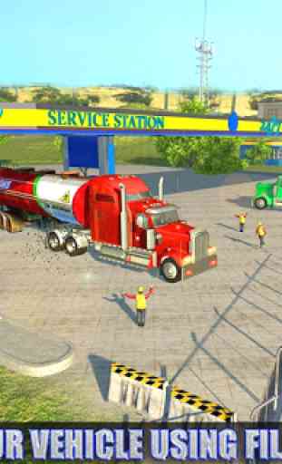 Oil Tanker Long Trailer Truck Simulator-Road Train 2