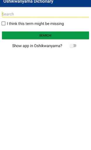 Oshikwanyama Dictionary - learn Owambo languages 1