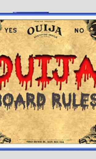 Ouija Board Rules 4