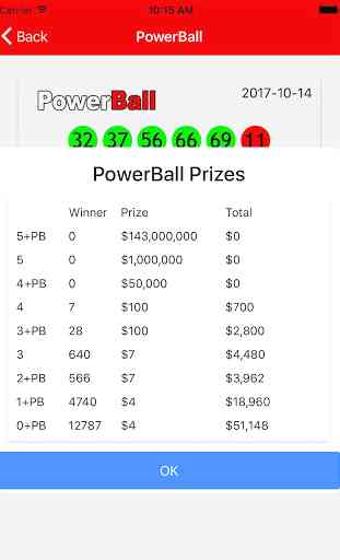 PowerBall & MEGA Millions Tool - LottoFan 4