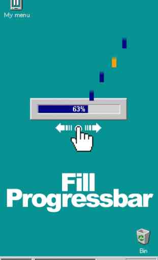 Progressbar95 - easy, nostalgic hyper-casual game 2