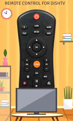 Remote Control For Dish TV 1