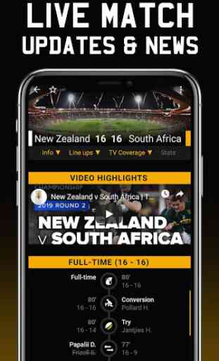 Smash Rugby: Live Scores, Line Ups, TV Coverage 2