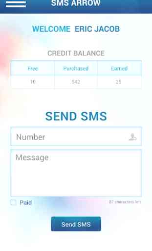 SMS Arrow - Send Free SMS 3
