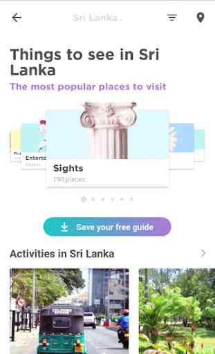 Sri Lanka Travel Guide in English with map 2