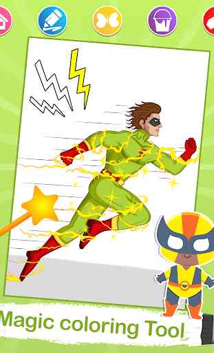 Superhero Coloring Pages 3