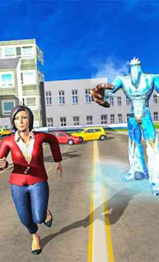 Superhero Frost Man City Rescue: Snowstorm Game 3