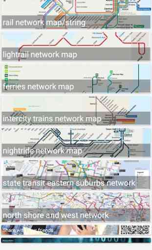 Sydney Metro, Train, Bus, LRail, Ferry Map Offline 1