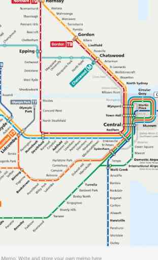 Sydney Metro, Train, Bus, LRail, Ferry Map Offline 2