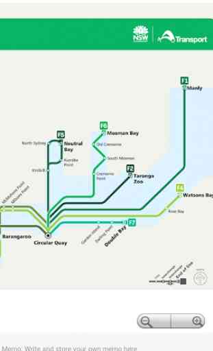 Sydney Metro, Train, Bus, LRail, Ferry Map Offline 4