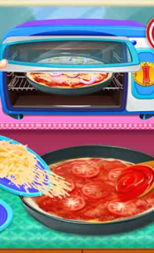 Tasty Pizza Maker: Kitchen Food & Pizza Games 2
