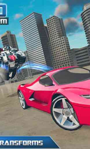 Transform Tornado Robot Car Simulator: Robot Games 3