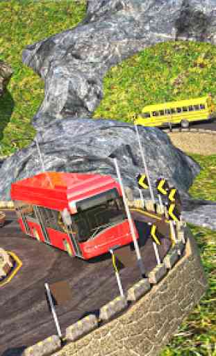 US Bus Hero: Off road Mountain Tourist Bus Drive 1