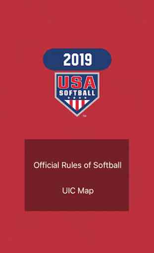 USA Softball Official Rules 1