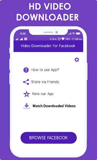 Video downloader for facebook 1