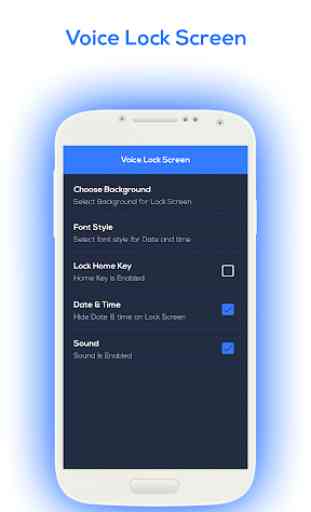 Voice Lock Screen 2019 3