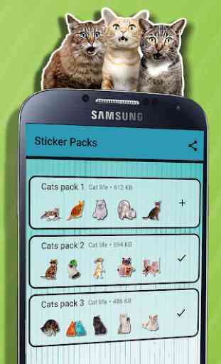 WAStickerApps Cats 1