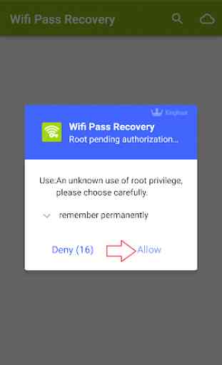 WiFi Password Recovery - Viewer 1