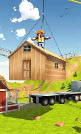 Wood House Construction Simulator 2018 3