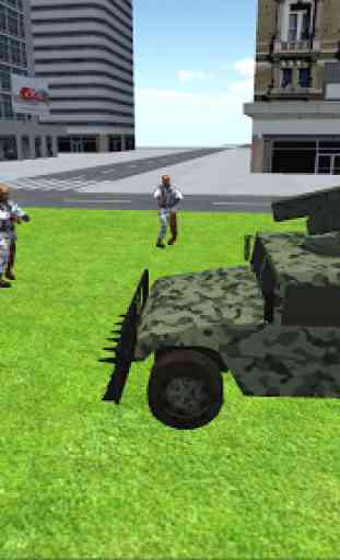 X Ray Robot : Zombie Offroad 4