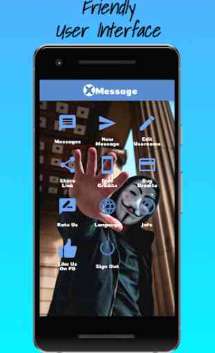 XMessage: Anonymous Texting SMS & Chat 2