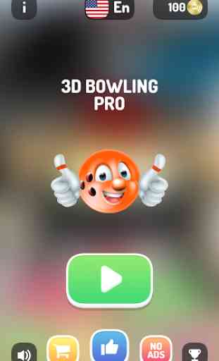 3D Bowling Pro -best free & realistic Ten Pin game 1