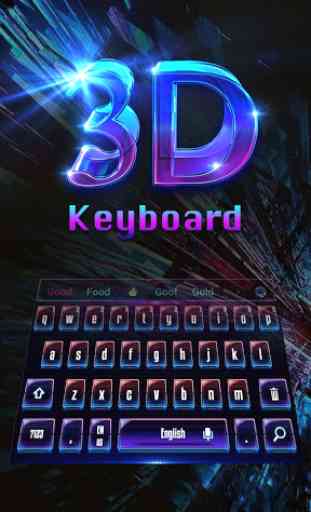3D Laser Science keyboard 1