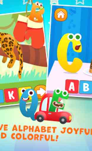 ABC kids Alphabet! Free phonics games for toddlers 1