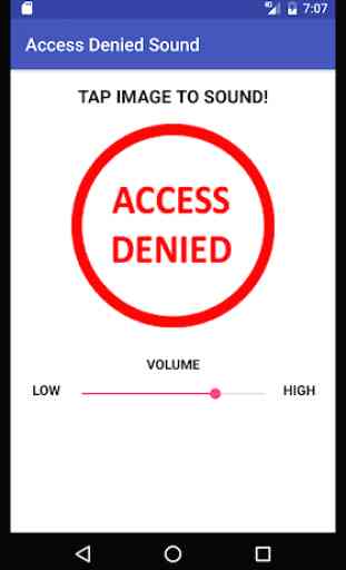 Access Denied Sound 3