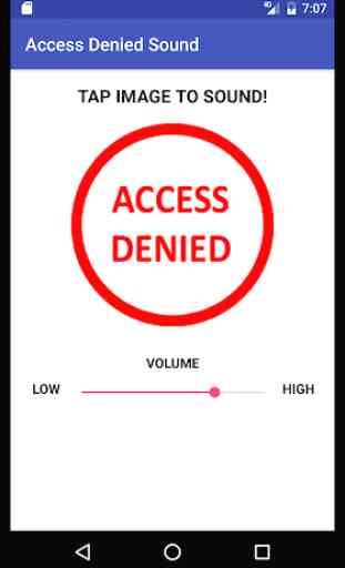 Access Denied Sound 4