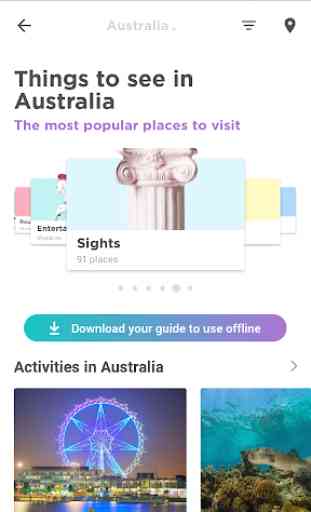 Australia Travel Guide in English with map 2
