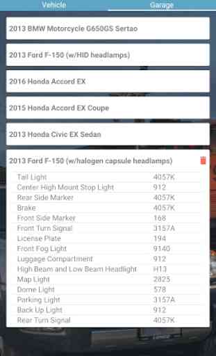 Auto Bulb Finder | Boslla Headlight 2