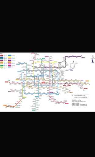Beijing Metro Map 1