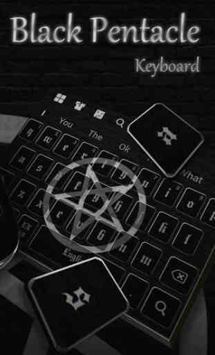 Black Pentacle Keyboard 2